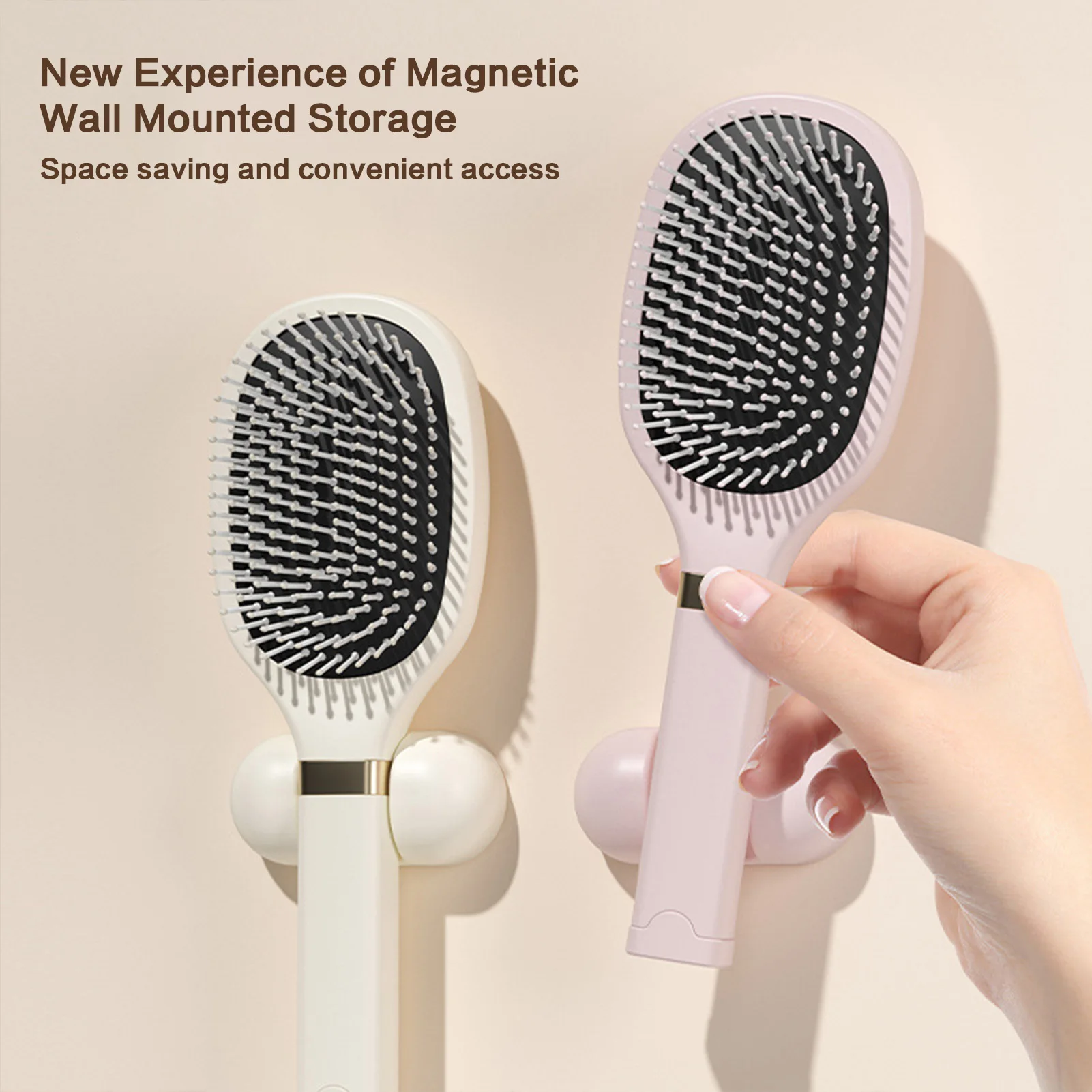 

Magnetic Stand Cushion Comb For Scalp Massage And Hair Care With Air Cushion Practical Hairdressing Styling Hair Comb