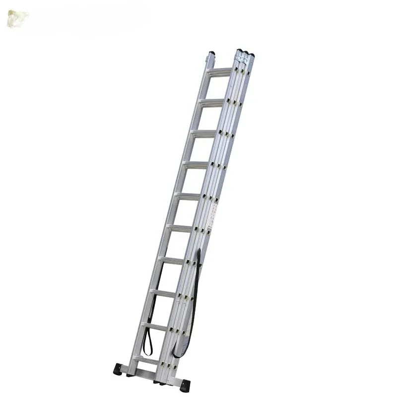 ladder aluminum Top-ranked Products Fold Up Aluminum Ladder 1.2mm Thickness Tallest Lightweight Combination Ladder