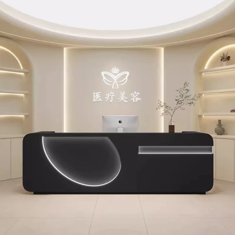 

Design Modern Reception Desks Beauty Shop Luxury Bar Restaurant Hotel Reception Desks Executive Escritorio Commercial Furniture