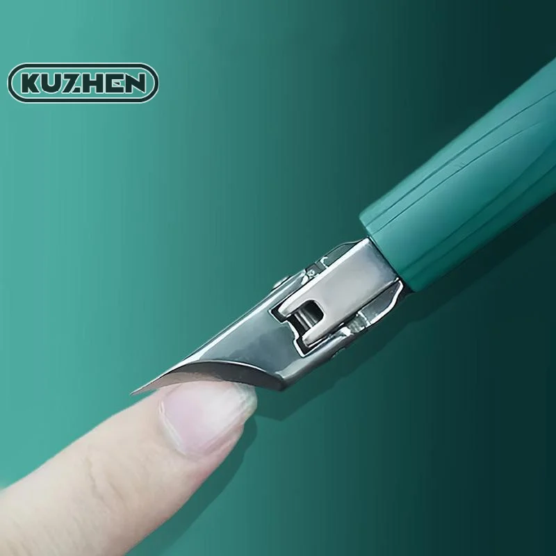 Кусачки для ногтей с защитой от брызг, большие толстые, жесткие специальные кусачки для ногтей, острые диагональные плоскогубцы, ножницы для ногтей, бытовые маникюрные инструменты Кусачки для ногтей с защитой от брызг, большие толстые, жесткие специальные кусачки для ногтей, острые диагональные плоскогубцы, ножницы для ногтей, бытовые маникюрные инструменты