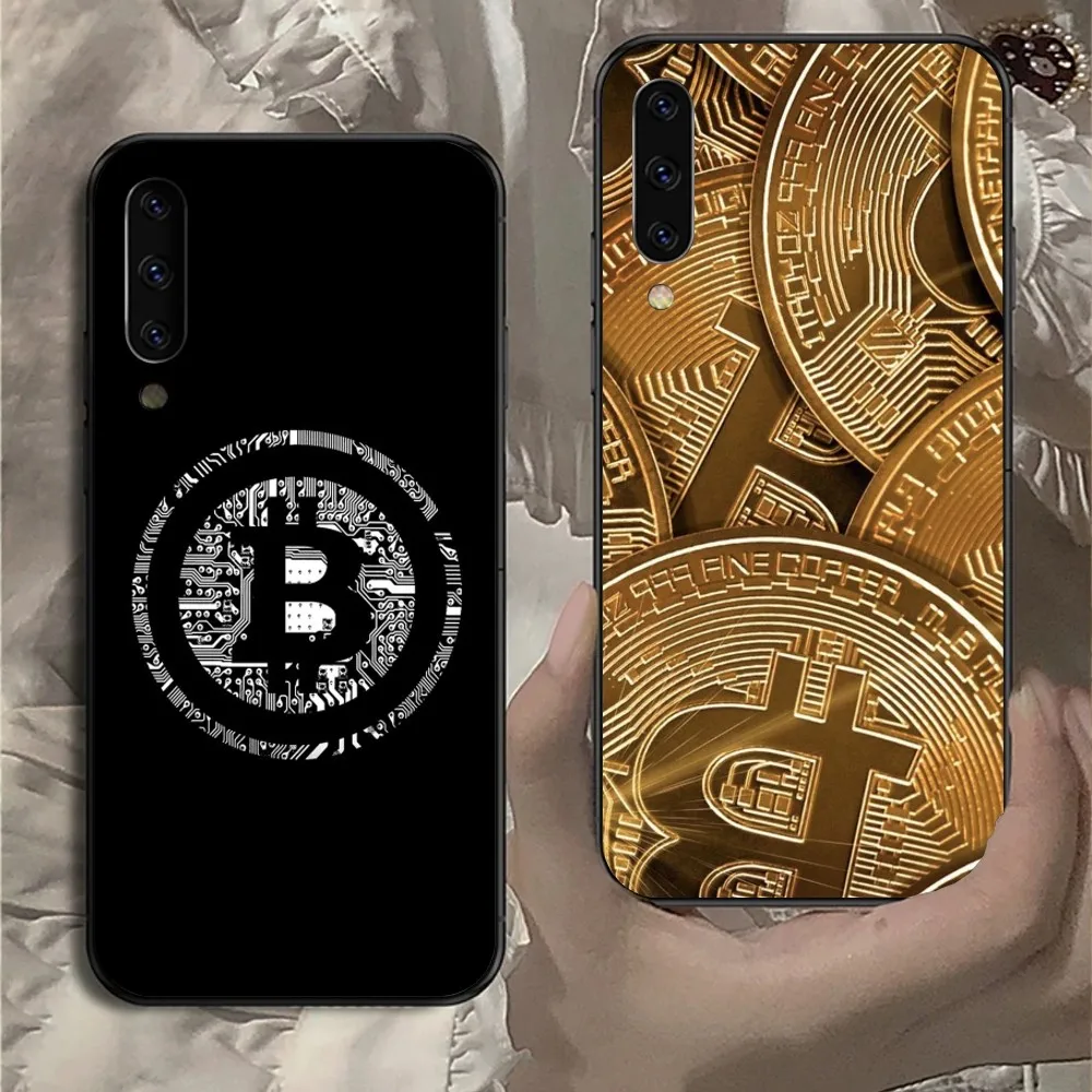 Роскошный чехол Bitcion для мобильного телефона Samsung Note 9 10 20 Plus Pro Ultra J6 J5 J7 J8, черный мягкий чехол для телефона