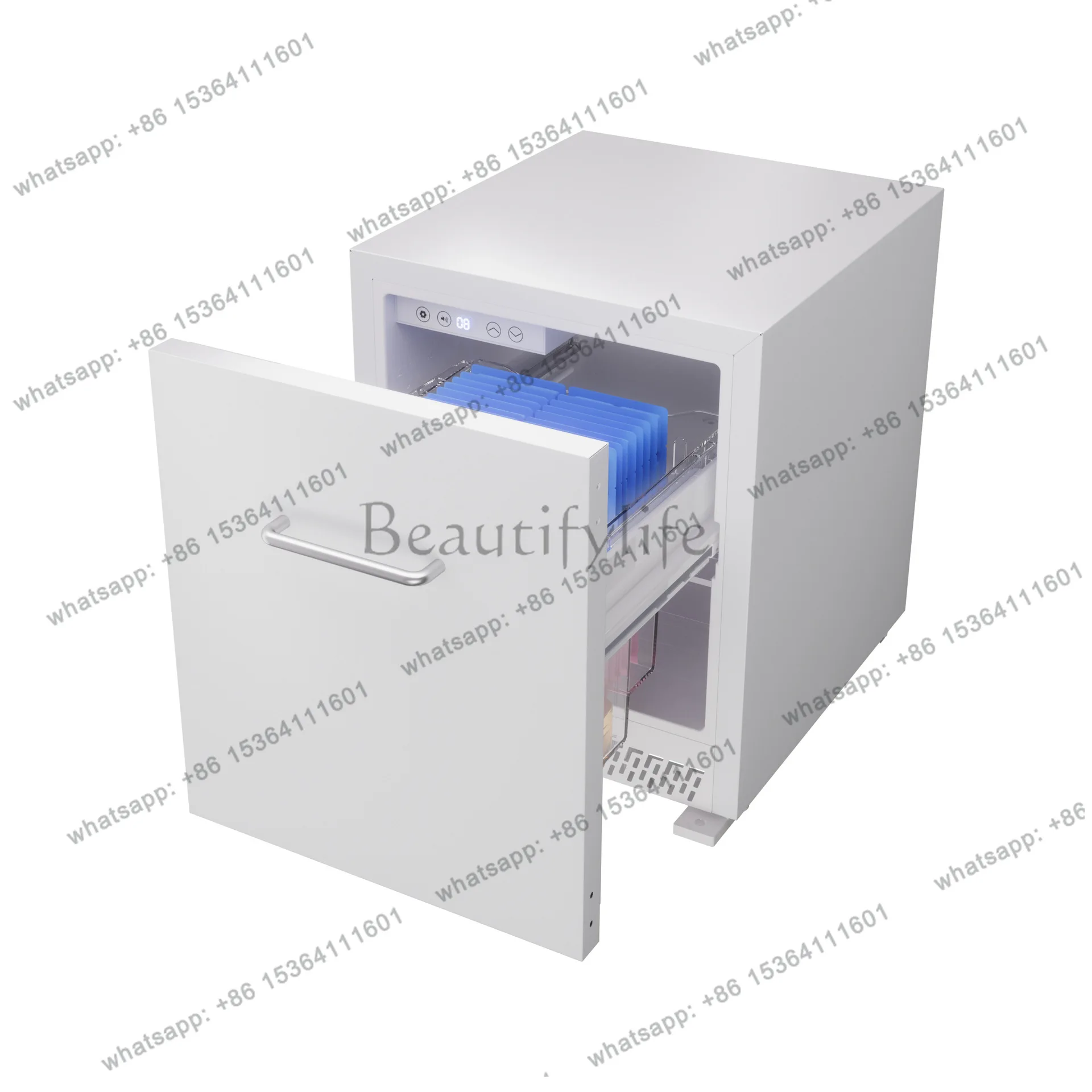 Hot Recessed Drawer Refrigerator Pull Refrigerated Ice Bar Tea Fresh Freezer Concealed Small Refrigerator