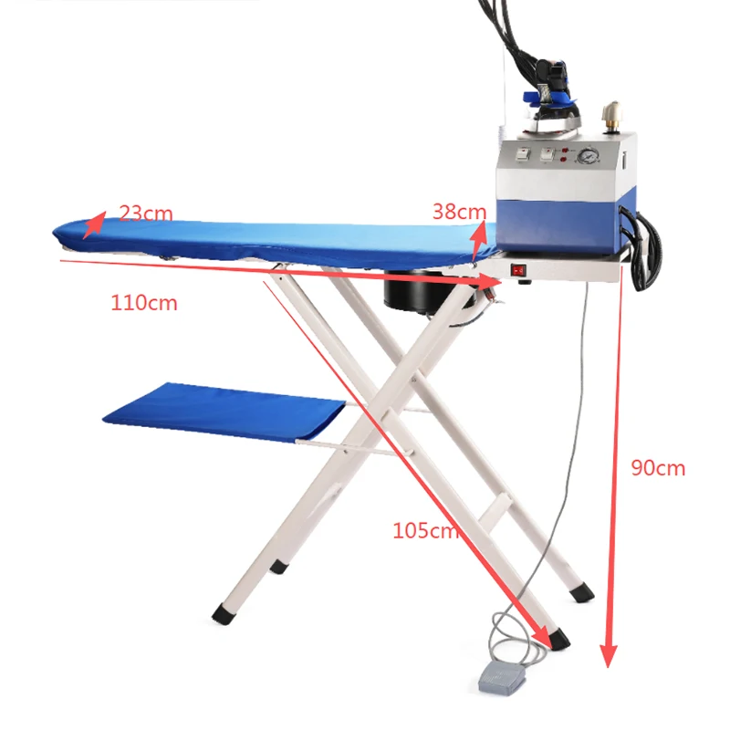 

Household Folding Self-priming Ironing Board Rack Commercial Laundry Steam Ironing Table