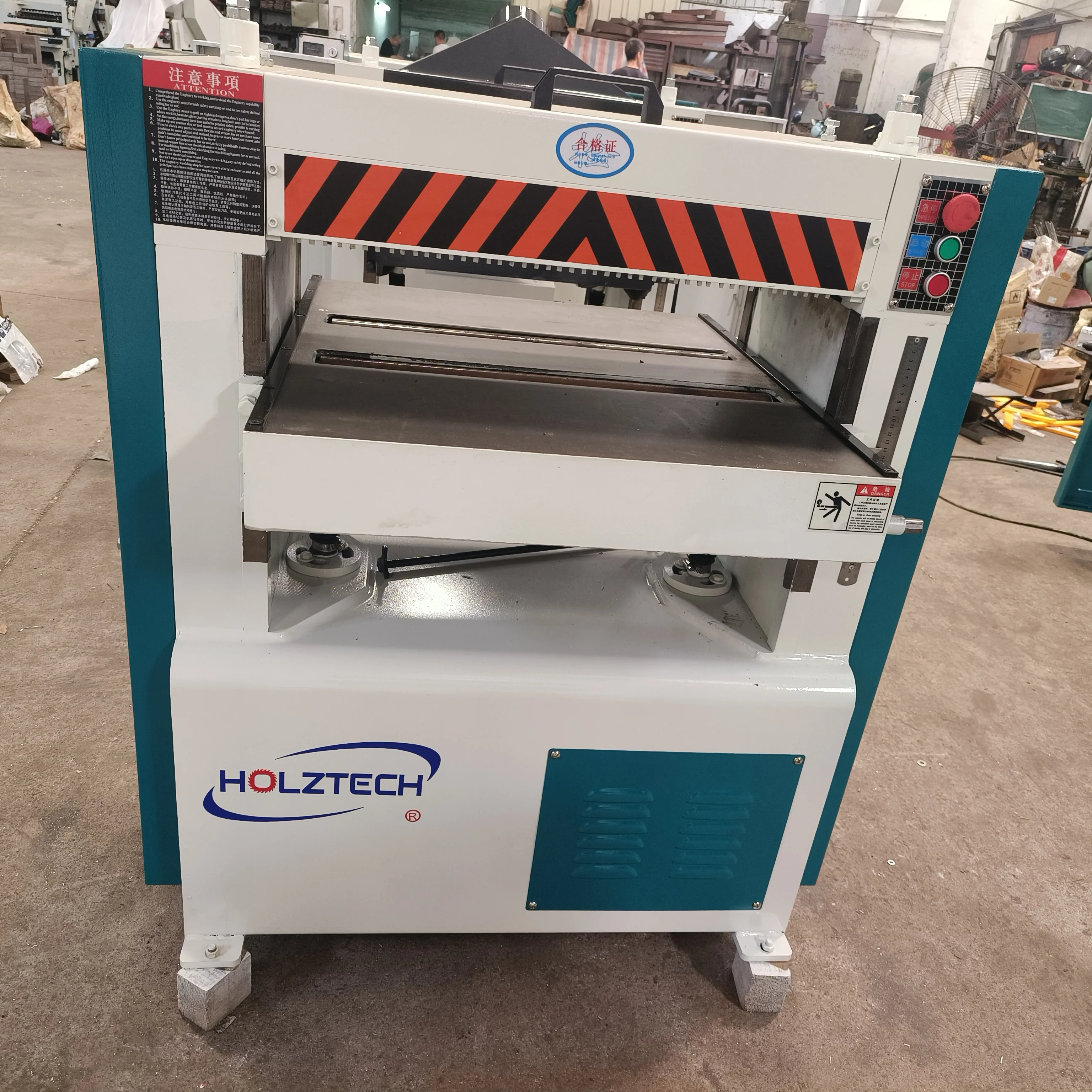 Custom Furniture Factory 630mm Industrial Single Side Safety Wood Thicknesser High Quality Single Side Heavy Duty Planer