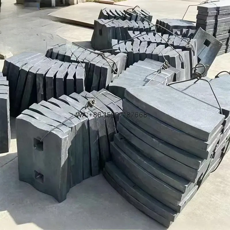 Wmwmnu for Efficient Mineral Ore Processing Equipment Durable High Strength Manganese Steel Casting Mill Liner