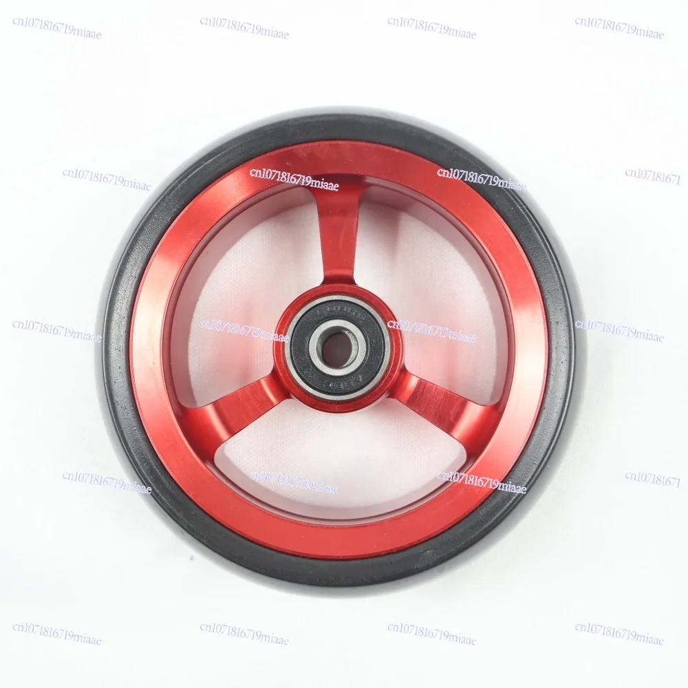 

Optional Sizes Wheelchair Front Wheel 4 Inch PU Front Wheel Wheelchair Parts for Sport Wheelchair