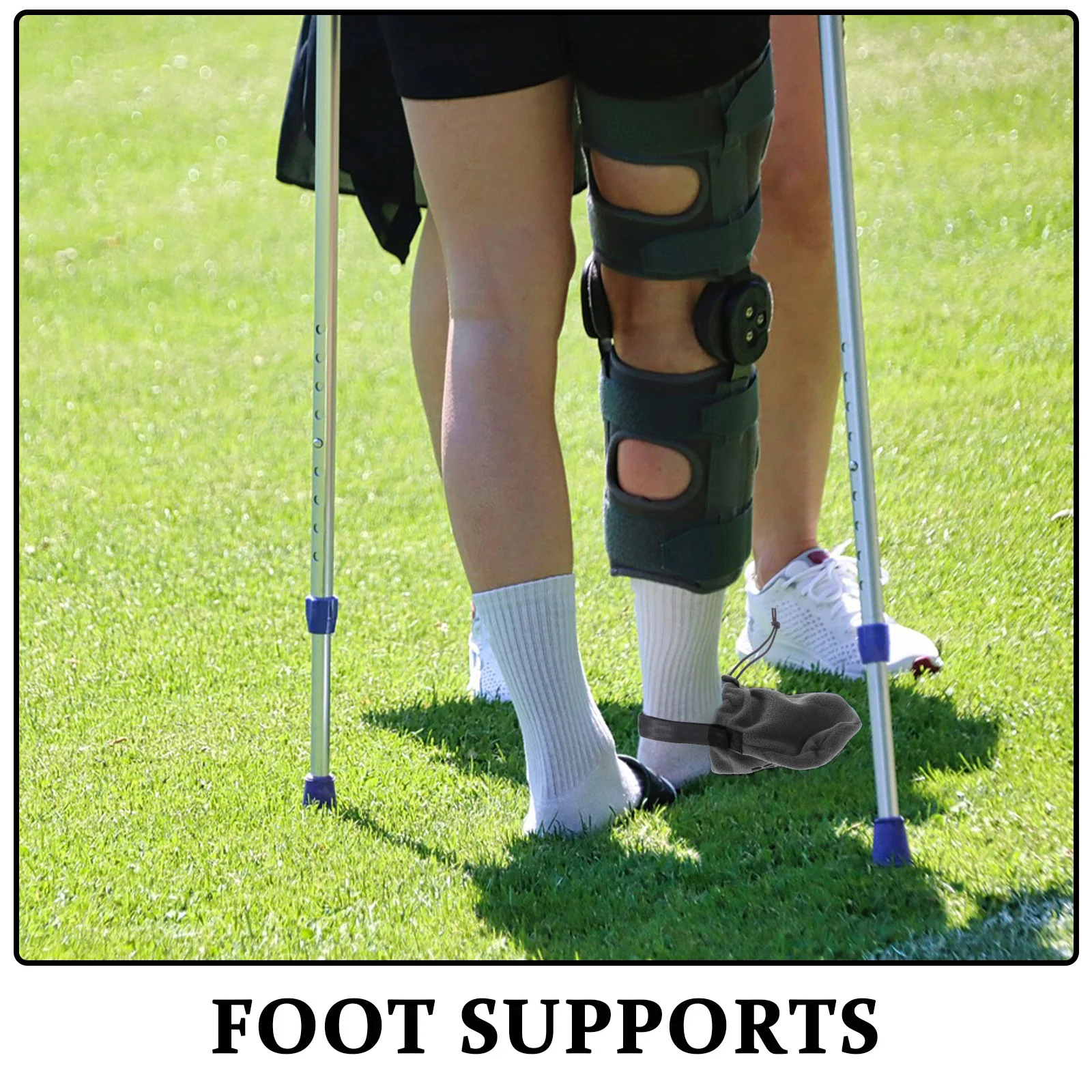 

Cast Toe Cover Soft Warm Protector Socks Foot Support Nonslip Adjustable Rehabilitation Home Hospital Toe Sock Magnets