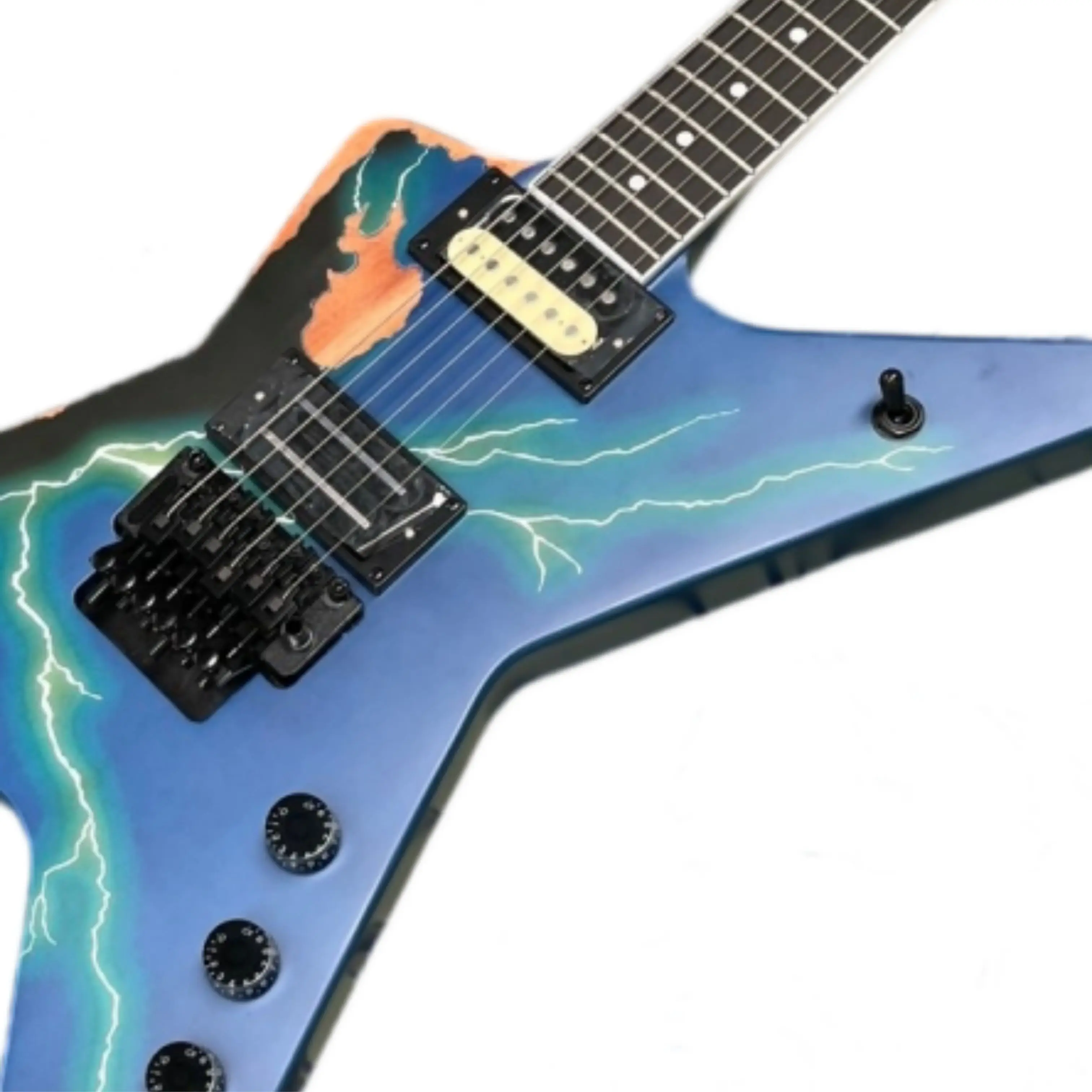 Vintage-Style 6-String Electric Guitar Rosewood Fingerboard Guitars, Designed For Both Performance And Collection Guitarra