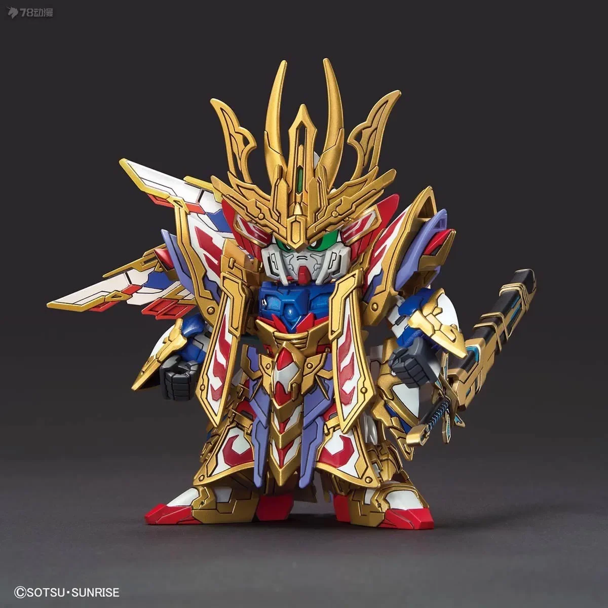 Bandai Originele SDW HEROES Gundam ZHAO YUN SUN QUAN Cao Cao LIU BEI Actiefiguren Speelgoed Voor Jongens Collectible Model Ornamenten