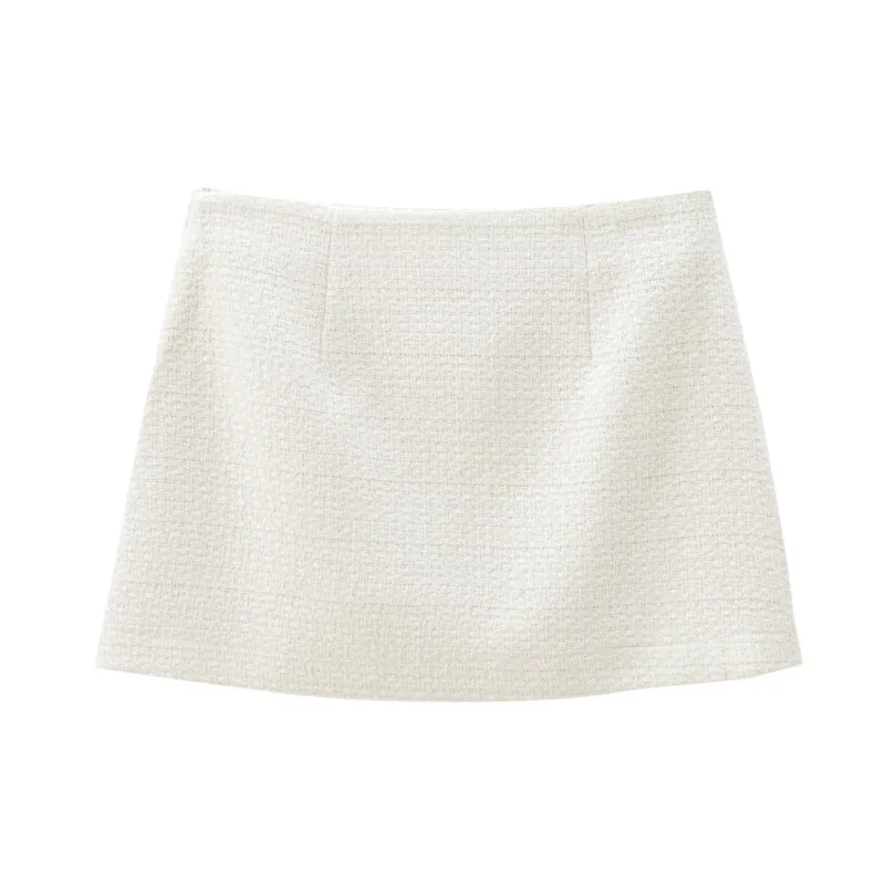 

2025 Autumn New Women's European and American Style Fashion Notched Collar Long-Sleeve Cropped Skirt Suit jacket Sets