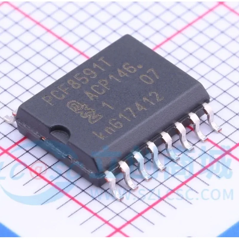 2PCS PCF8591T SOP-16 100% New original SMD