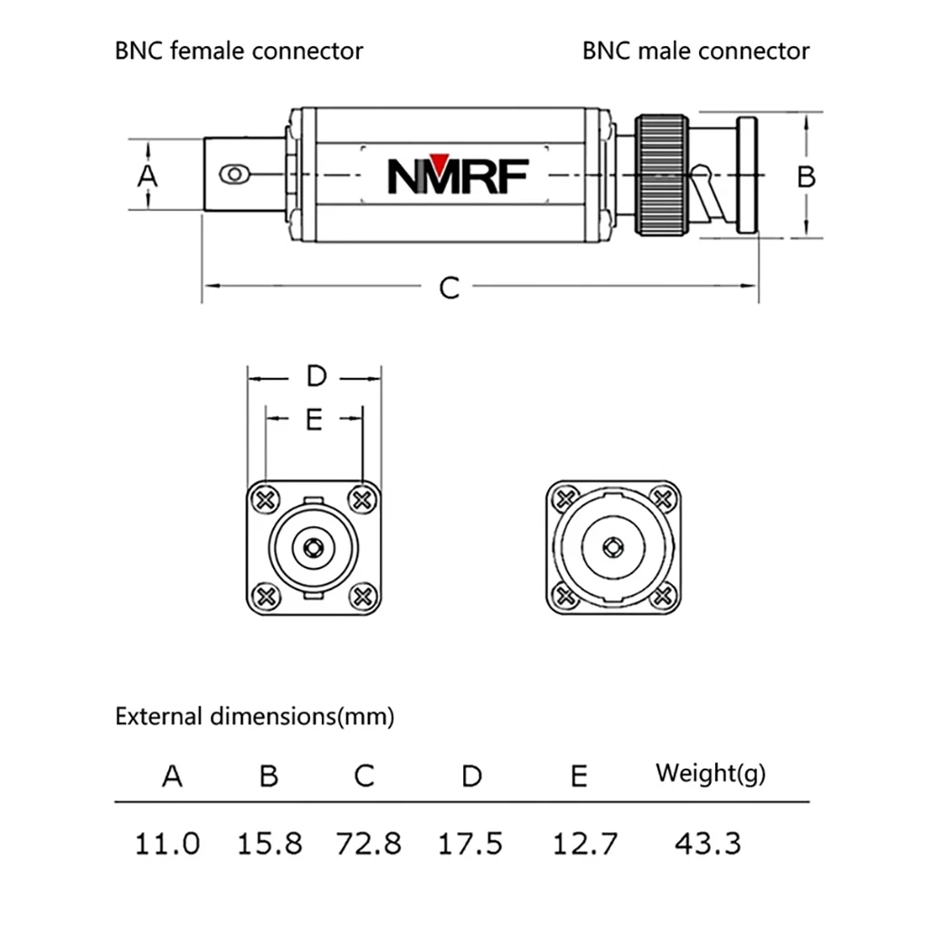 lc-discrete-compact-low-pass-filter-350khz-500khz-700khz-low-insertion-loss-flat-passband-high-selectivity-with-bnc-connector