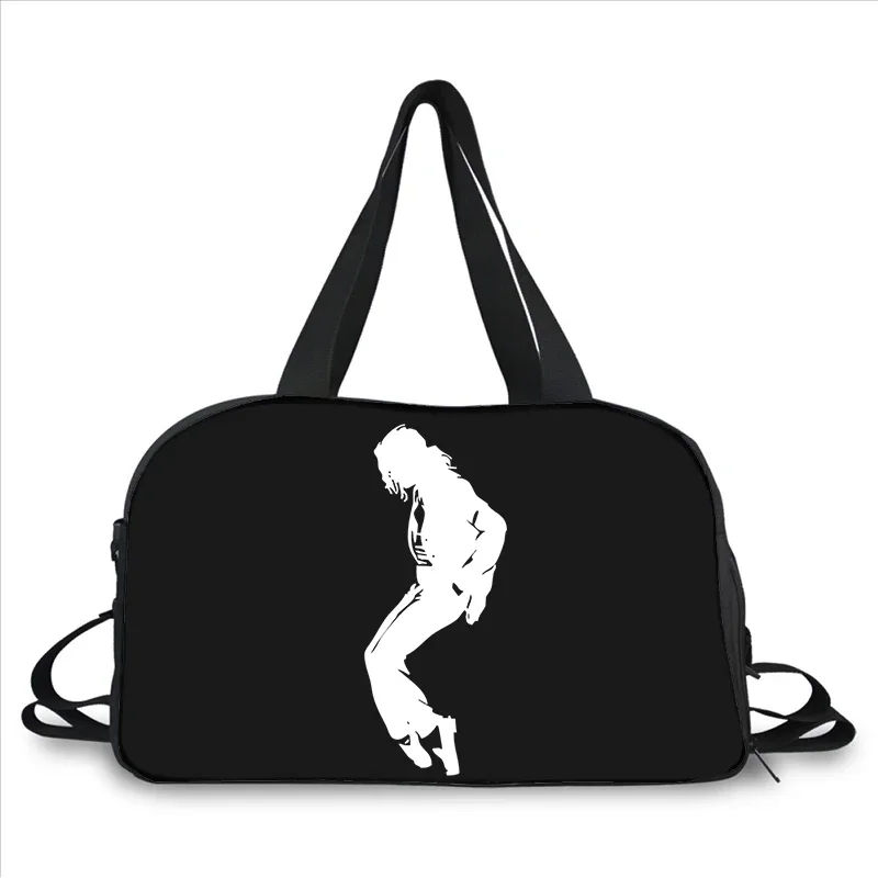 Michael Jackson 3D printing fashion trend portable large capacity multi function messenger bag travel bag