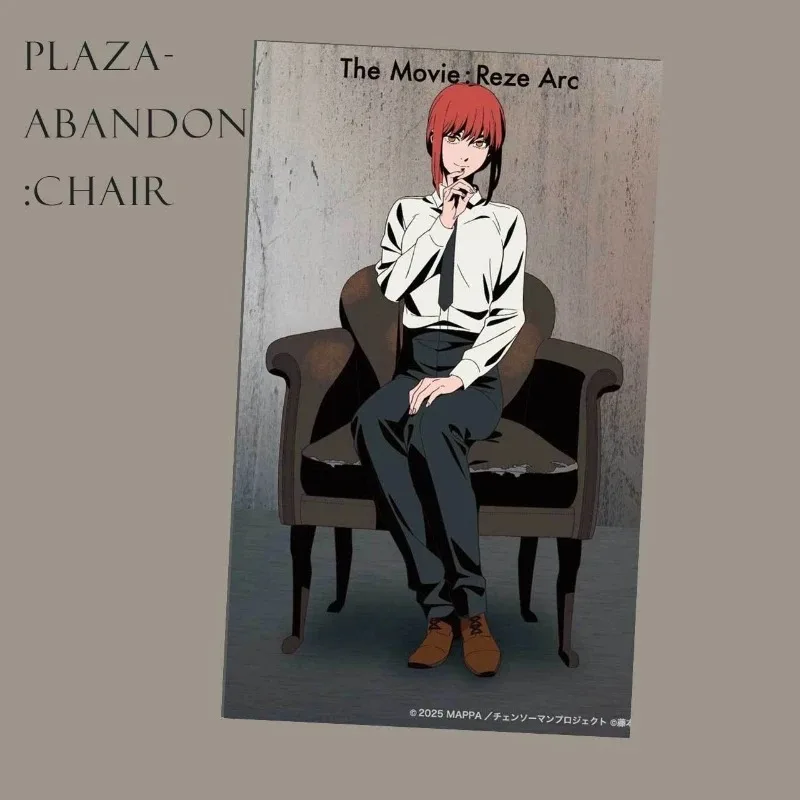 Anime Chainsaw Man De Film: Reze Arc Denji Makima Hayakawa Aki Reze Cosplay Kaart 5 stks/set Kaarten Ornament Decoratie Accessoires