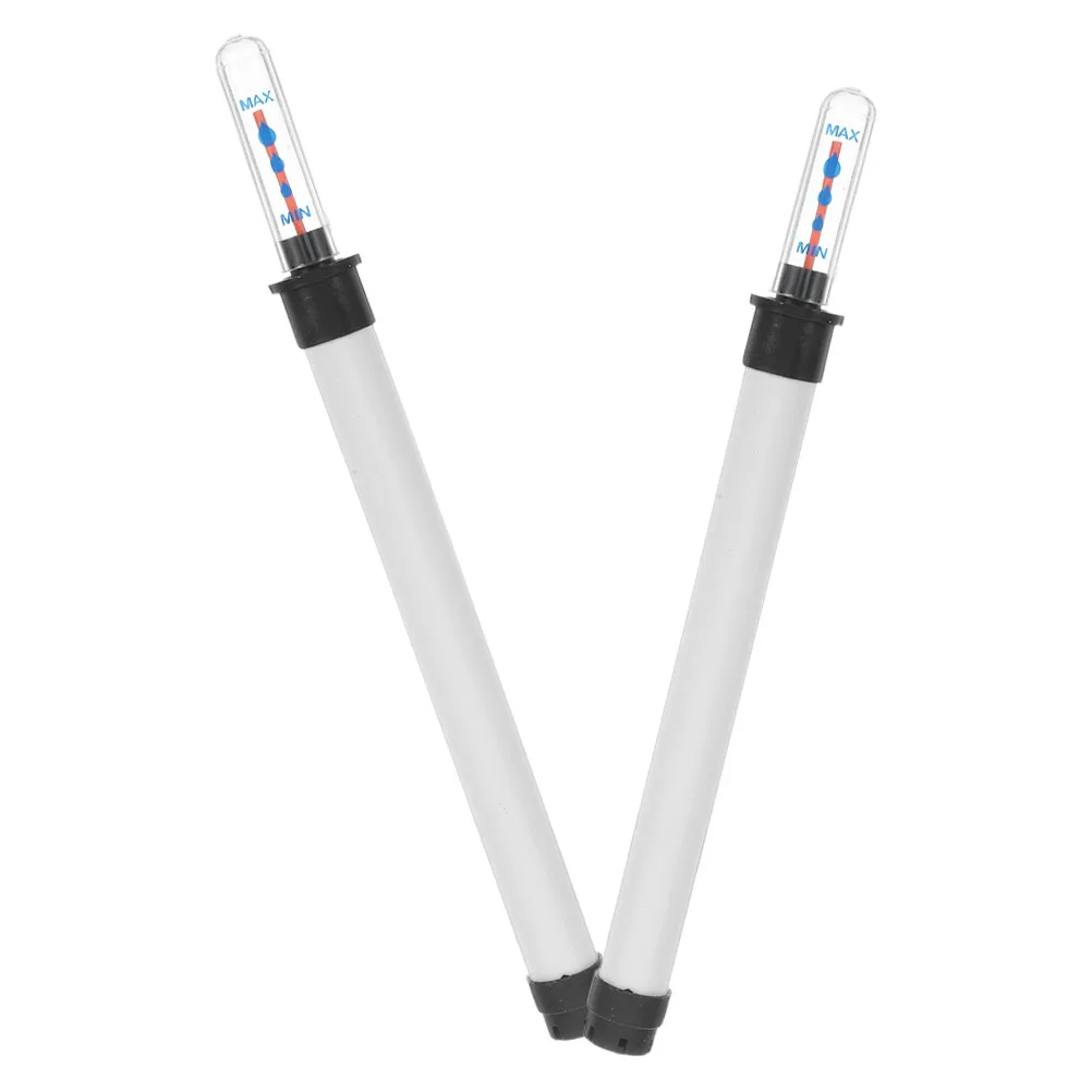 

2 Pcs Water Level Indicator for Plants Soil Meter Float Gauge Potted Plant Hydration Monitor Visual Scale Garden Tool PP