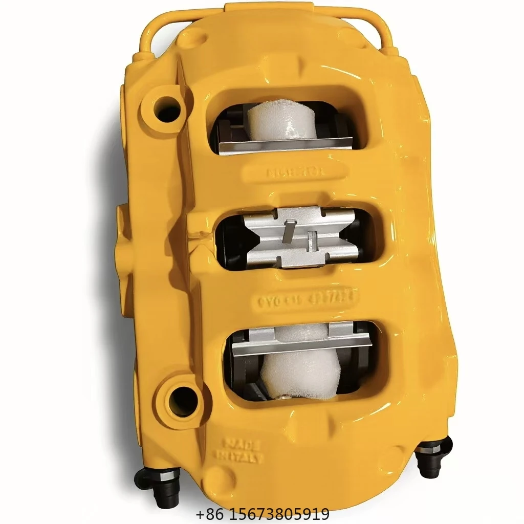 

Custom Racing Brake System Custom Painted Caliper Rear 4 Piston Brake Caliper Set Front 10-Pot Kit