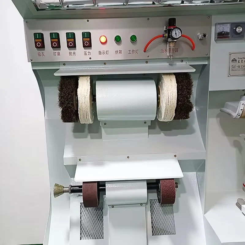 Industrial Shoemaker Grinding Equipment Shoe Polishing Roughing Finishing Repairing Machine