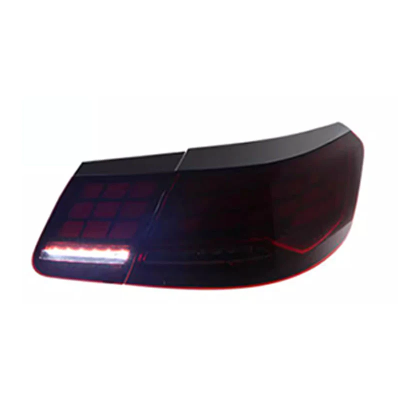 09-15 W212 Dragon Scale Style LED Rear Tail Light, Sequential Flowing Turn Signal Modified Lamp Assembly