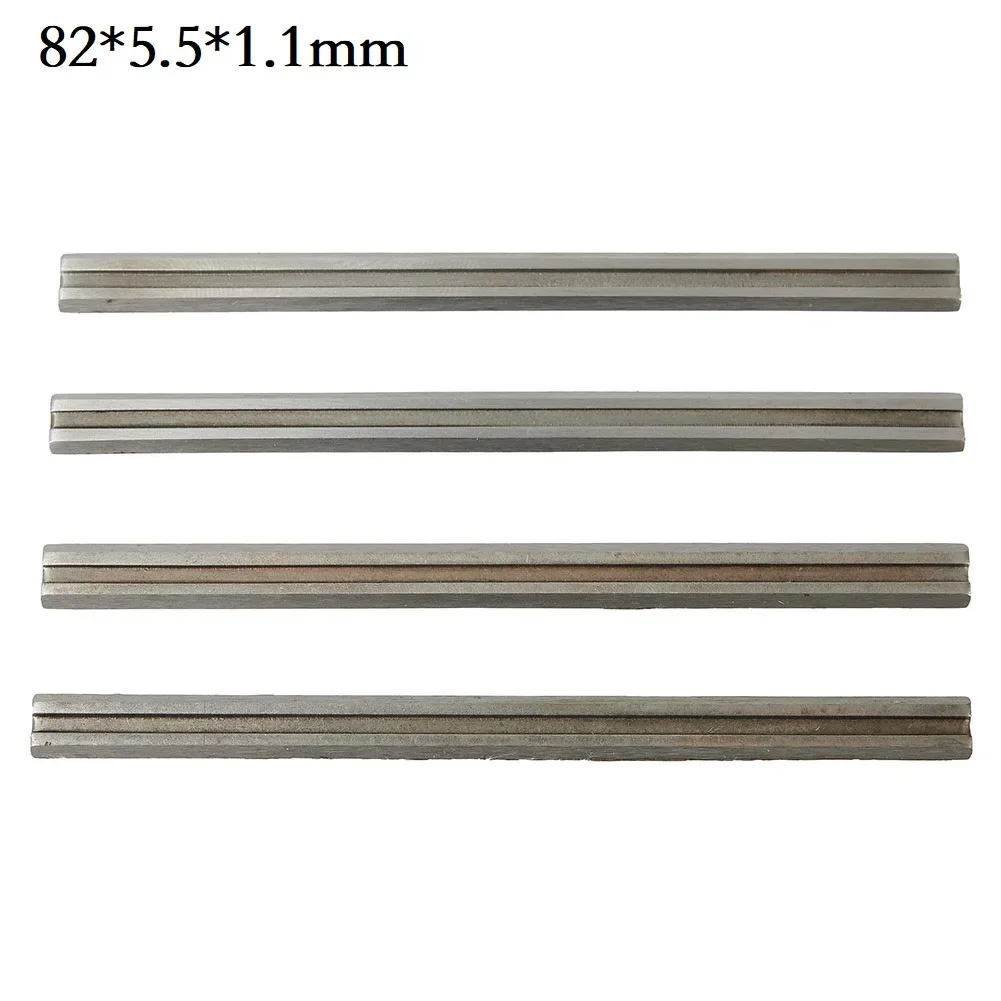 

4PCS Planing Blade Reversible Blade Cutter 82mm For AEG ATLAS-COPCO EH102 HB750 HBE800 Woodworking Power Tools Accessories