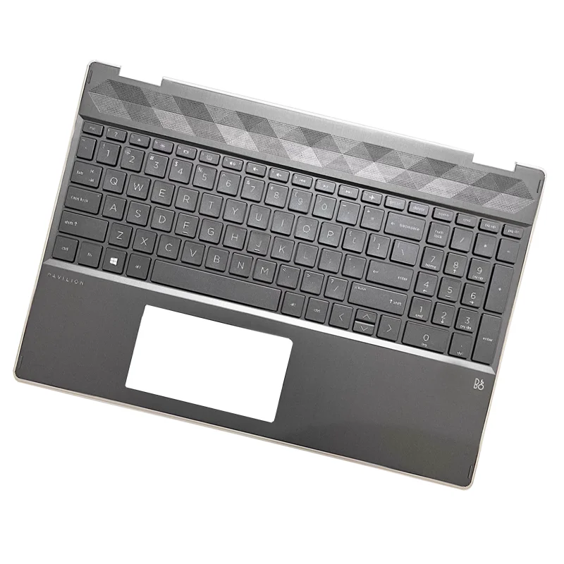 Voor HP Pavilion X360 15-DQ TPN-W140 Nieuwe Laptop Originele met US Verlicht Toetsenbord Palmsteun Bovenste Cover Computer Accessoires Case