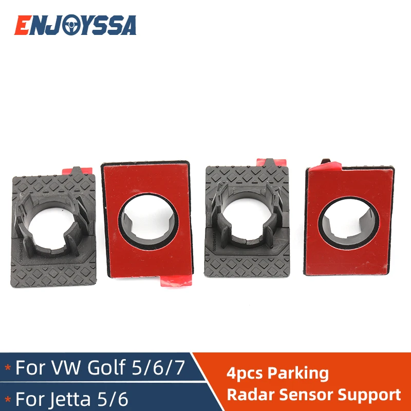 4 pcs PDC OPS Parking Radar Sensors Glue Holders Support For VW Golf 7 MK7 Golf 6 Golf 5 PASSAT CC Jetta 5 6  for Skoda for AUDI