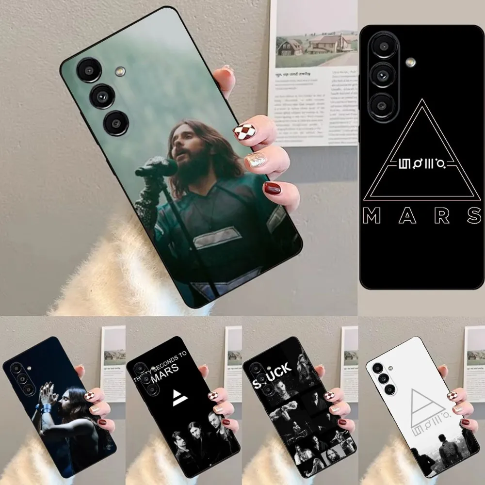 30 S-Second To Mars 30stm  Phone Case For Samsung S24,23,22,30,21,10,9,Ultra,Plus,Lite,FE,Soft Silicone Black Cover