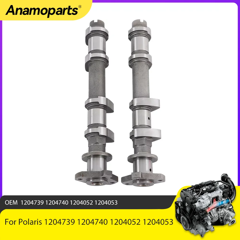 Motor Parts Intake Exhaust Camshaft Assembly Kit For Polaris RZR 4 XP 900 EFI EPS INTL 2011-2014 1204739 1204052 1204740 1204053