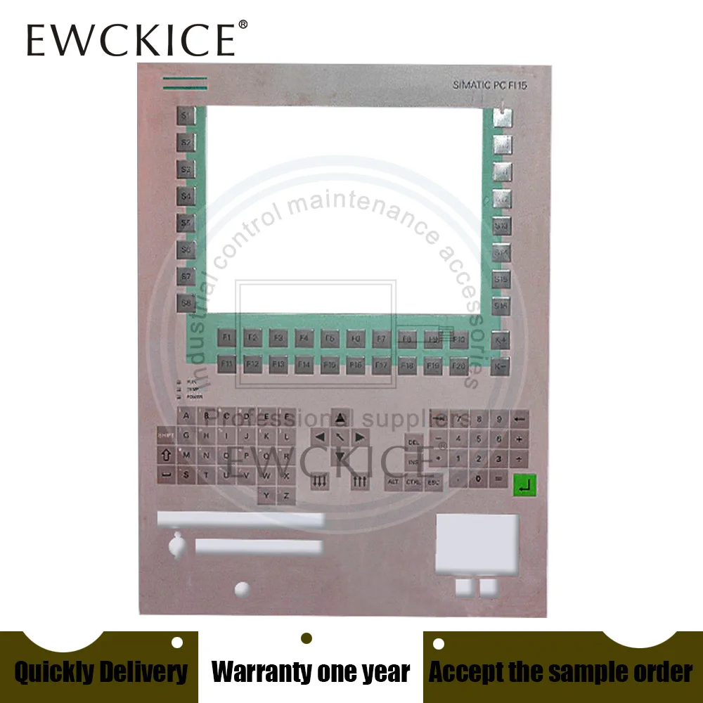 

NEW FI15 HMI 6ES7646-1CB00-0AC0 PC F115 PLC 6ES7 646-1CB00-0AC0 Membrane Switch keypad keyboard