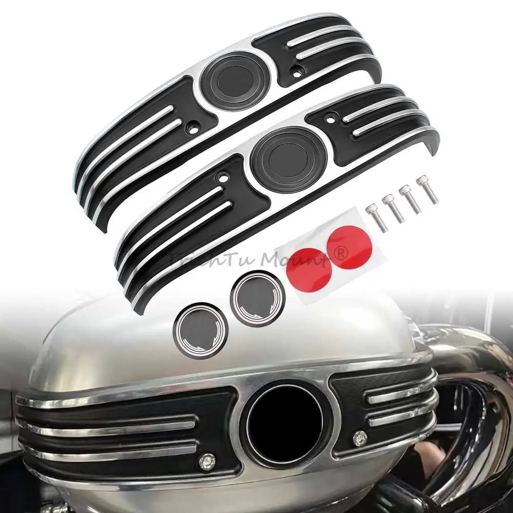 For BMW R18 2020-2024 Motorcycle Cylinder Head Protector Engine Guard Trim Cover Accessories , 1 Pair