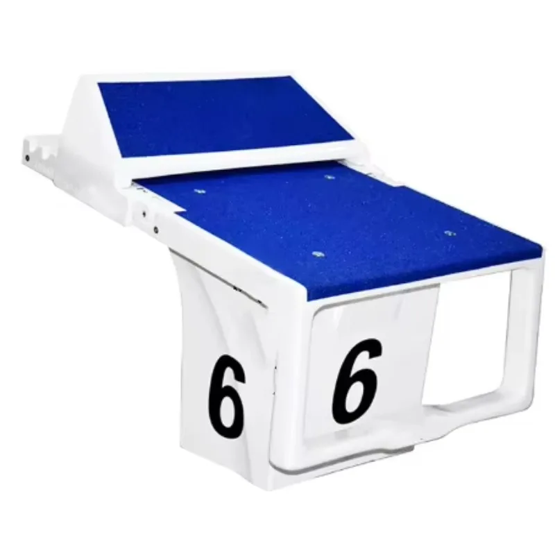 Fina Standard Swimming Events Anti-Skid Starting Blocks Stainless Steel Equipment for Swimming Pool Platforms