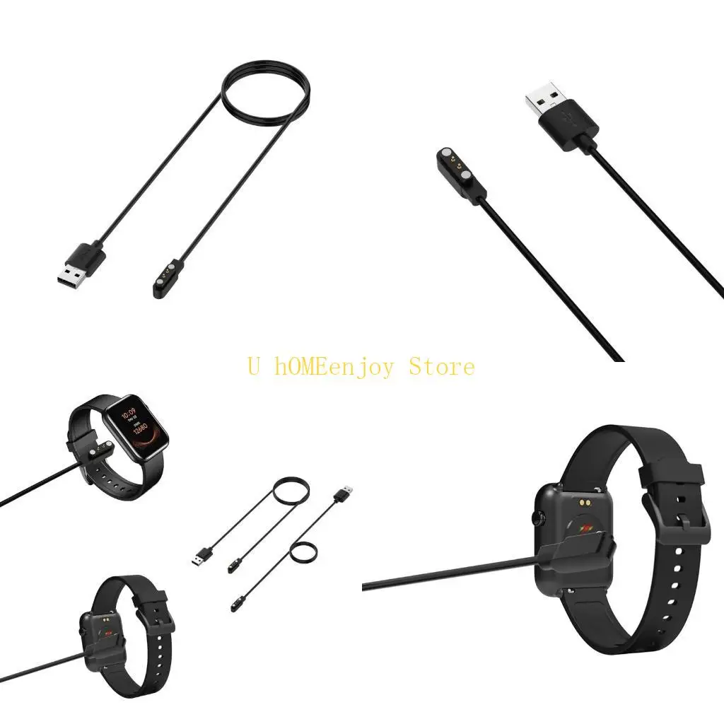 B0KF Watch Charging Dock Cradles Charging Cable Cord for CMF D395 Charging Cable Watch Charging Stand