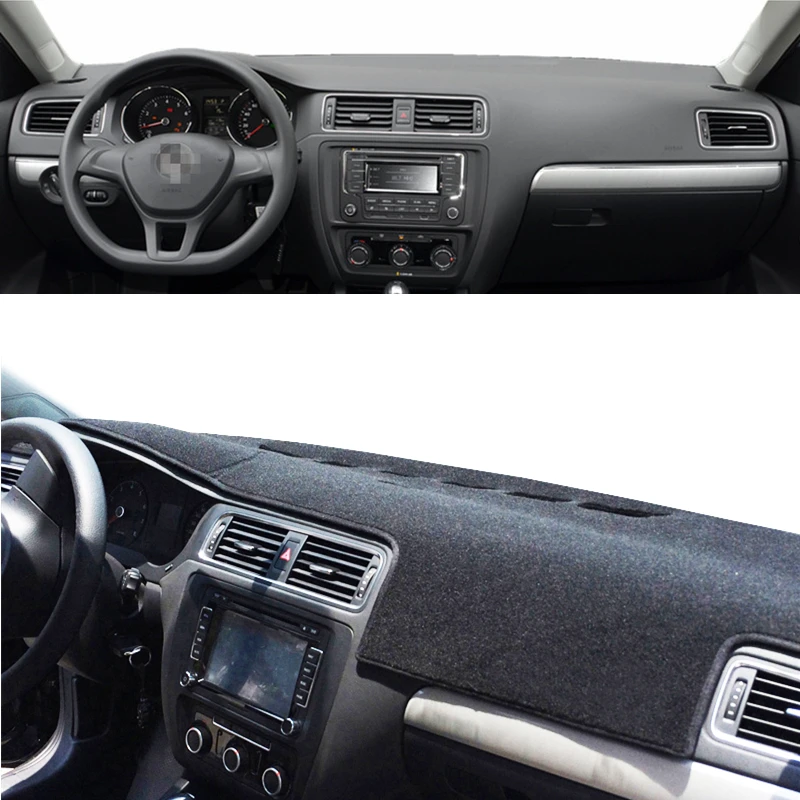 

For Volkswagen VW Jetta Vento MK6 2011-2013 2014 2015 2016 2017 2018 Car Dashmat Dashboard Cover Mat Pad Sunshade Carpet Cushion