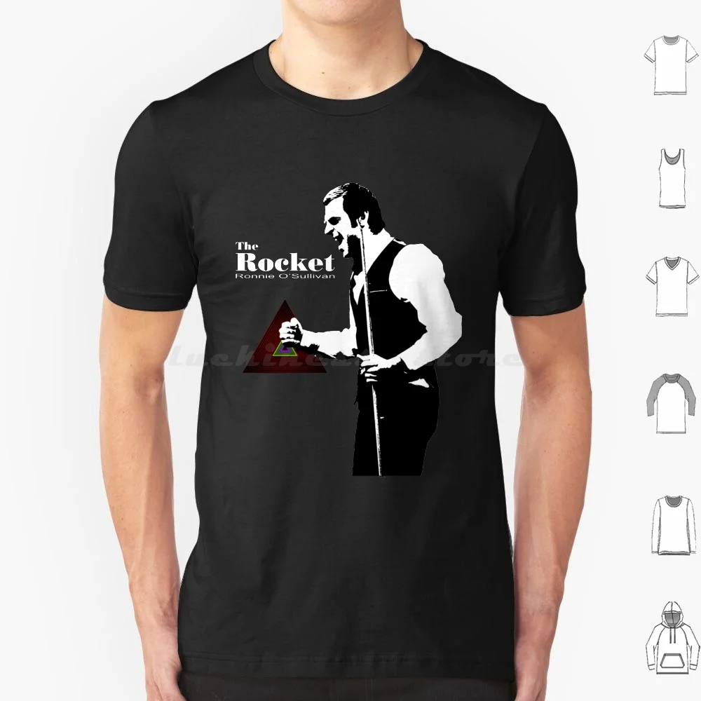 The Rocket Ronnie O'sullivan Gift Halloween Day , Thanksgiving , Christmas Day T Shirt Big Size 100% Cotton The Rocket Ronnie