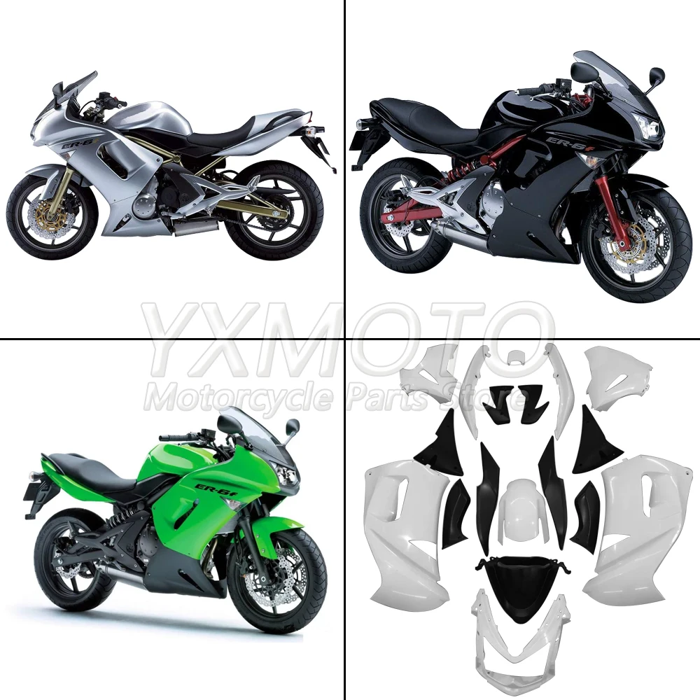 Fairing Kit for ER-6F 06 07 08 full motorcycle fairing Ninja 650 high quality ABS Mechanical Injection 2006 2007 2008