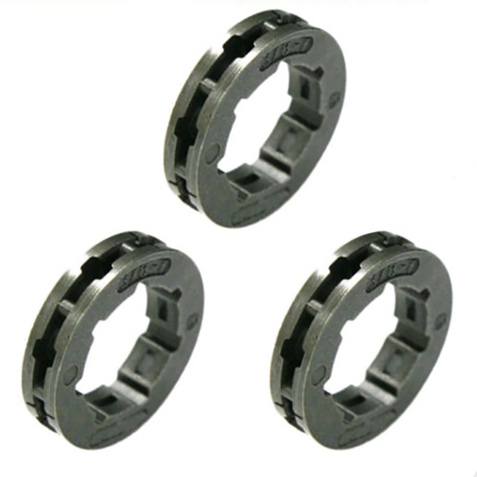 Practical Solid Sprocket Rim 7Tooth 3/8 3Pcs MS362 MS391 Reliable To Use Sprocket Rim Chainsaw Parts Easy To Install