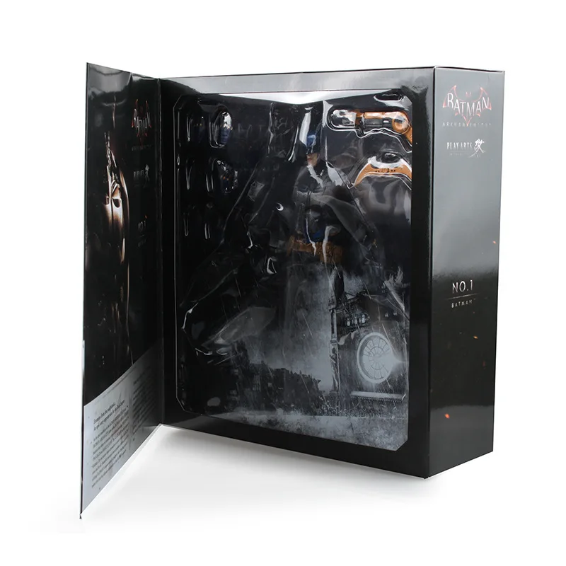 スーパーヒーロー バット アクション フィギュア アーカム ナイト 限定版 ブルー 可動式 コレクタブル おもちゃ デスクトップ オーナメント モデル 誕生日プレゼント