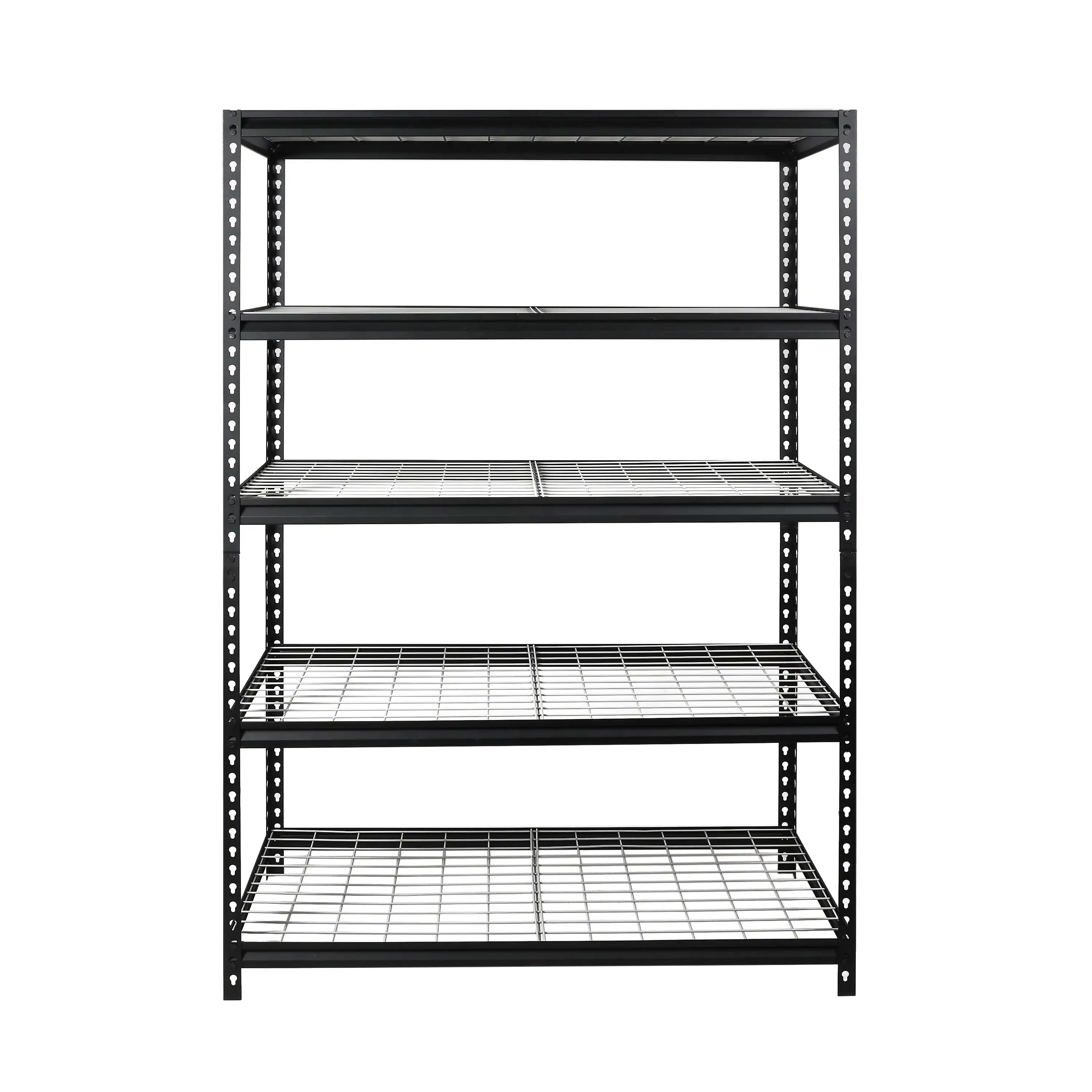 48-Inch W x 24-Inch D x 72-Inch H 5-Shelf Freestanding Shelves, 4000 lbs. Capacity, Adult