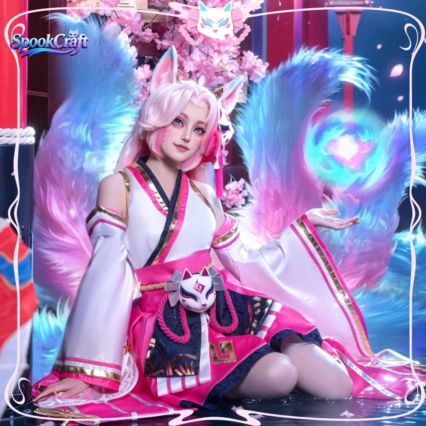 ชุดคอสเพลย์ LOL TFT ชิบิ อารี  - Anime Cosplay Photoshoot บทวิจารณ์และราคา