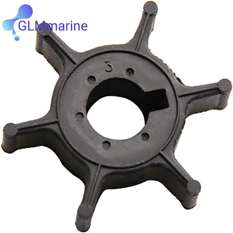 Water Pump Impeller Kit for Yamaha Outboard Motor 2 Stroke 4HP 5HP 6E0-W0078-A2-00 6E0-W0078-02-00