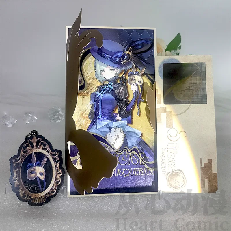 حقيقية أنيمي عكس: 1999 Vertin Aleph Willow Isolde Sonetto تأثيري الكرتون دعوة رسالة مدخل تذكرة قلادة عيد الميلاد #1