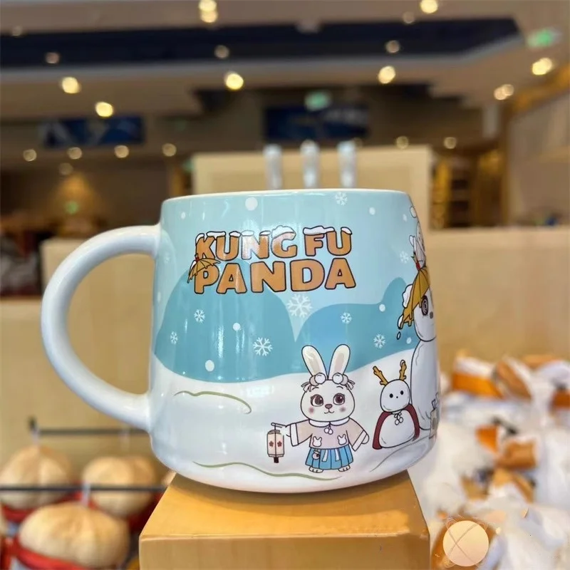 Kung Fu Po Achievement Mug Panda Ceramic Water Cup Commemorative Collection Gift at Beijing Movie Park