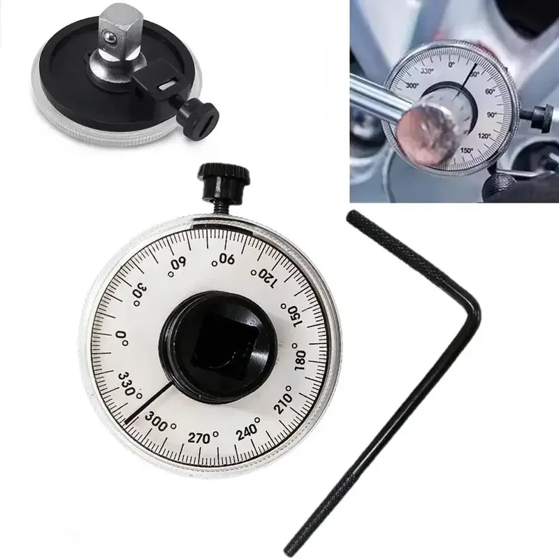 Motorcycle Torque Wrench 1/2 Inch Drive Dial Type 0-200 Nm Calibrated Hand Tool for Auto Repair Garage Service