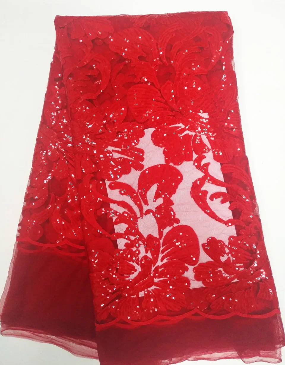 

Red colour African Tulle Lace Fabric for Party Dress,2016 New Arrival African Net Mesh Lace Fabric Wholesale and Retail JL91