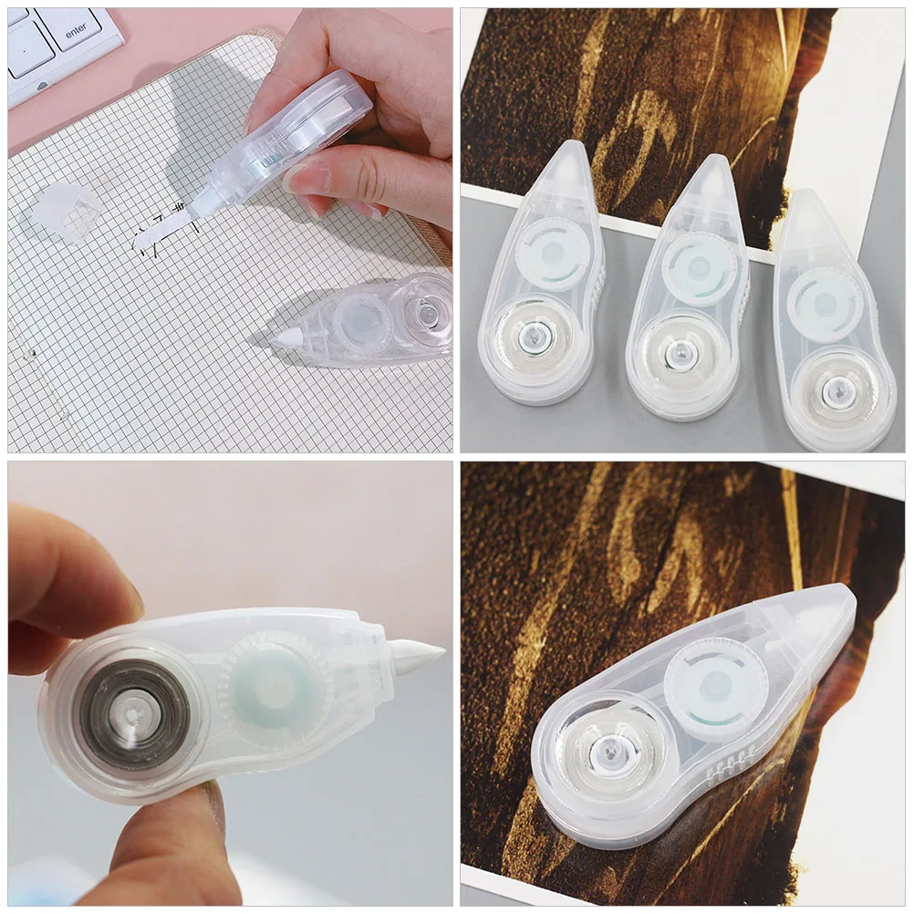 

6 Pcs Office and School Supplies Correction Tape Portable Stationery for Students