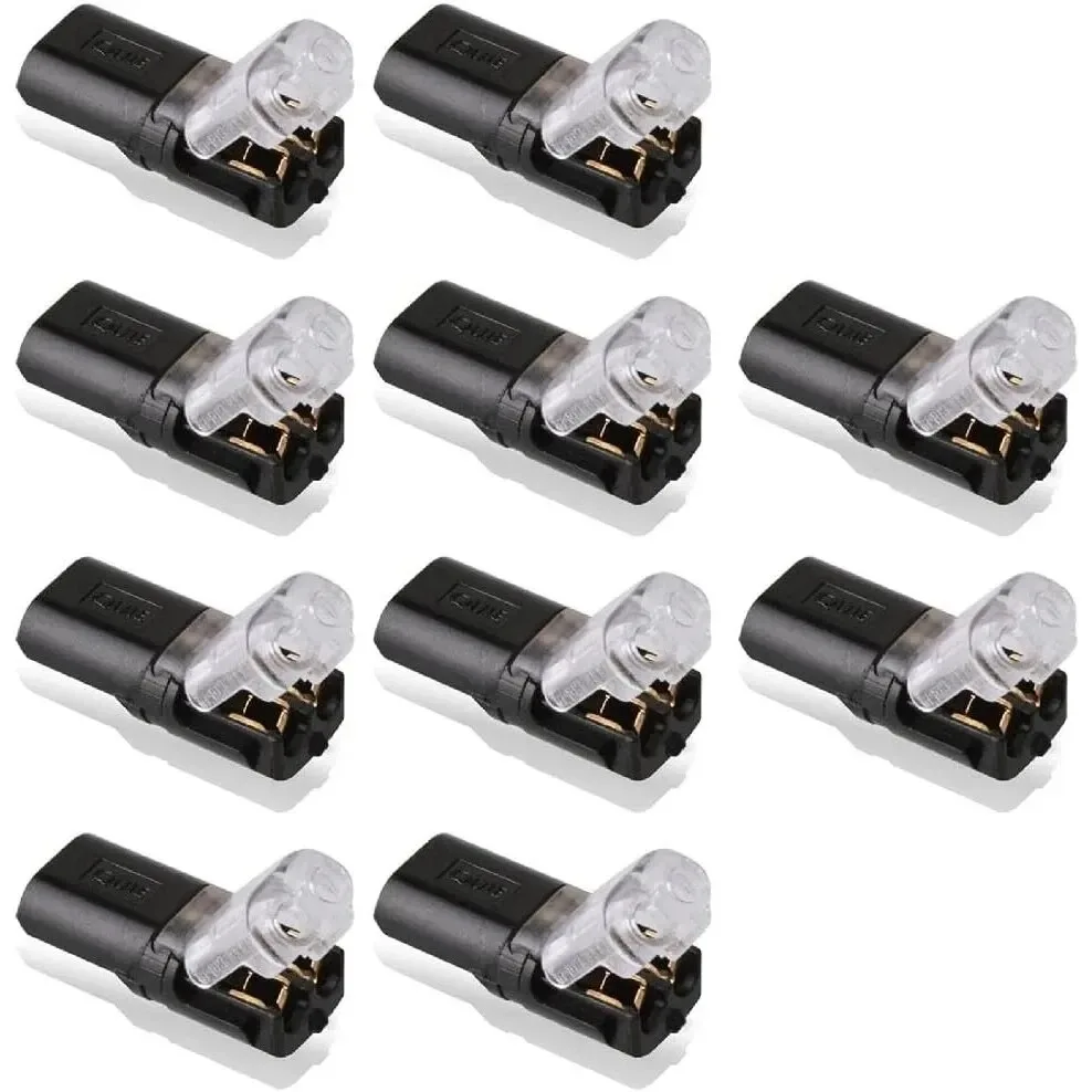 10-50pcs 2 Pin Way Plug Waterproof Electrical Connector Car Wire Cable Automotive Electrical Connector Strip Terminal Connection