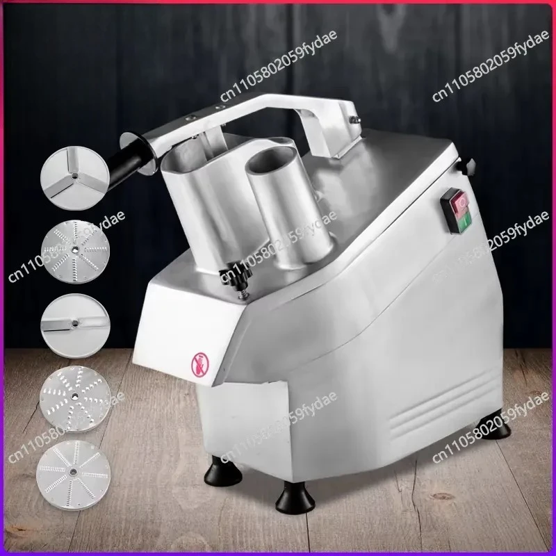 HLC-300 Electric Commercial Multifunctional Vegetable Cutter Motor Fruit Vegetable Aluminum Magnesium