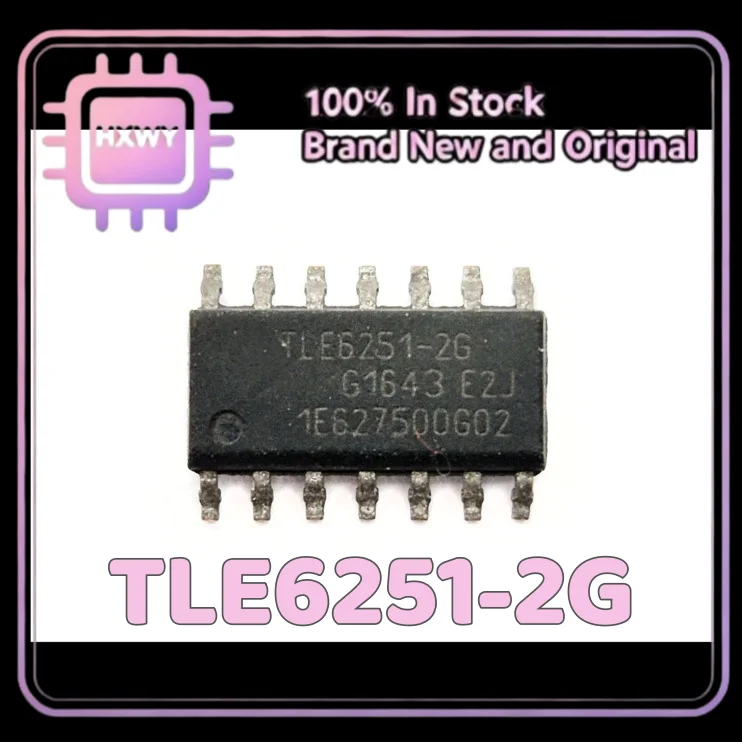 (10/50 Pieces) TLE6251-2G 6251-2G SOP14 Automotive Power Driver IC Factory Wholesale Original Electronic Components FastShipping