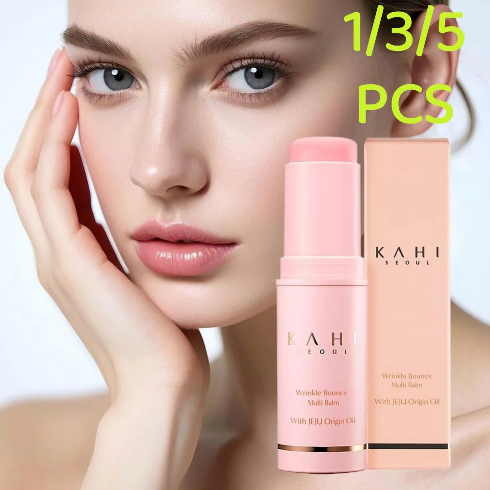 1/3/5 Uds KAHI arrugado rebote Multi bálsamo Base de maquillaje hidratante diario hidratación profunda reafirmante Lift cuidado de la piel coreano