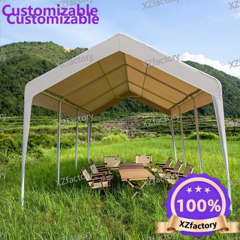 Factory Direct 2026 Top Rated4 Legged Outdoor Canopy Waterproof Sun Rain Shelter for Camping Carport Patio Garden & Vendor Stall