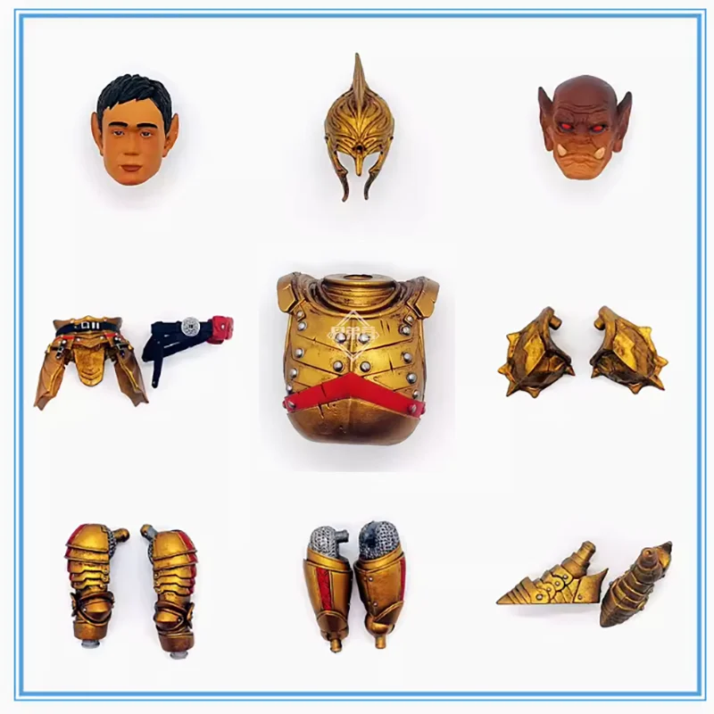 

1:12 Scale For 7 Inch Movable Soldier Knight Armor Diy Accessories Model Toy Collection Display Gifts